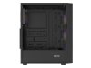 Obudowa Shobo SH8F ARGB Midi tower z oknem czarna
